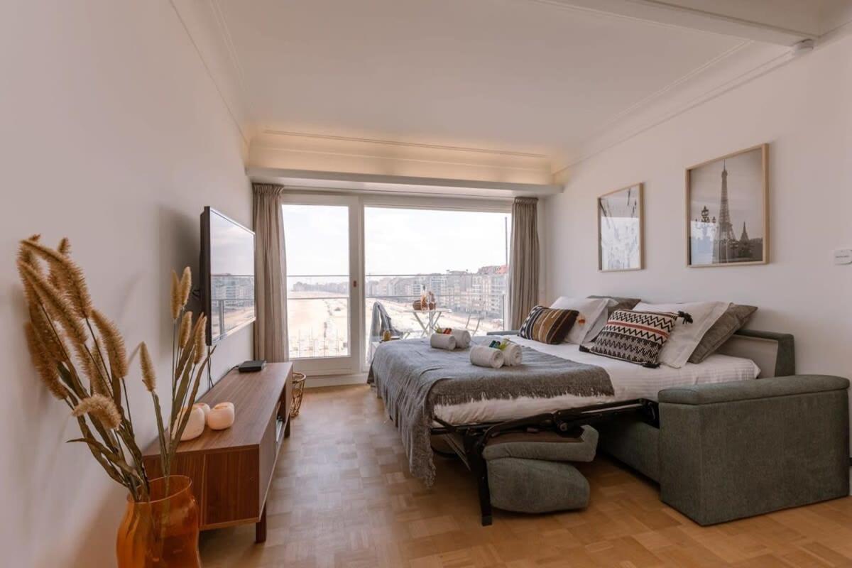 Appartement Stunning Studio With Sea-View And Terrace à Knokke-Le-Zoute Extérieur photo